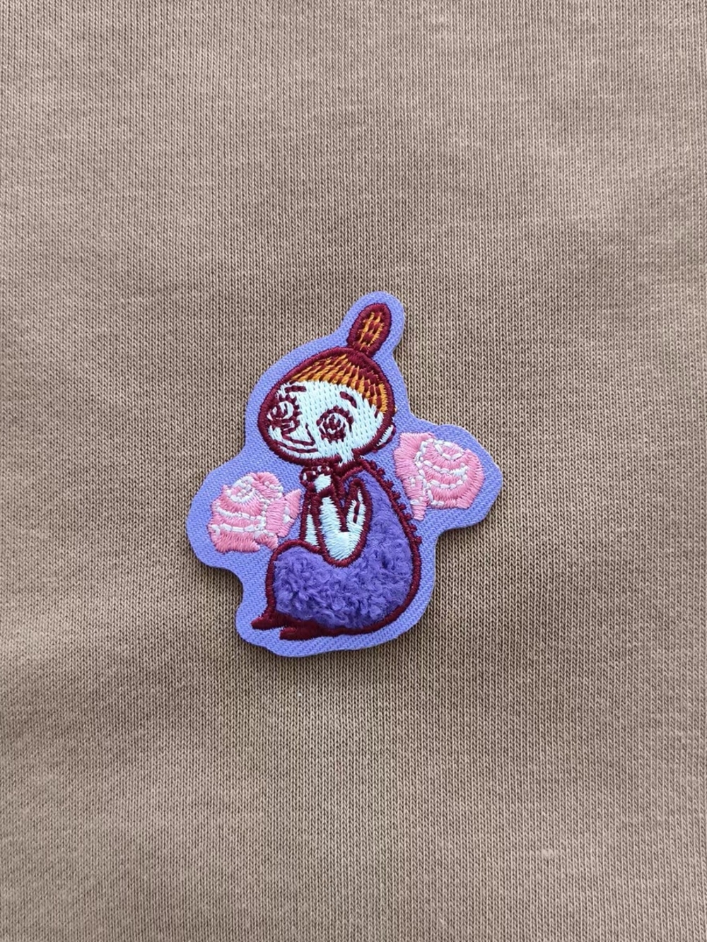 Mymble Purple Stick On Embroidered Patch New Without Tag Moomin